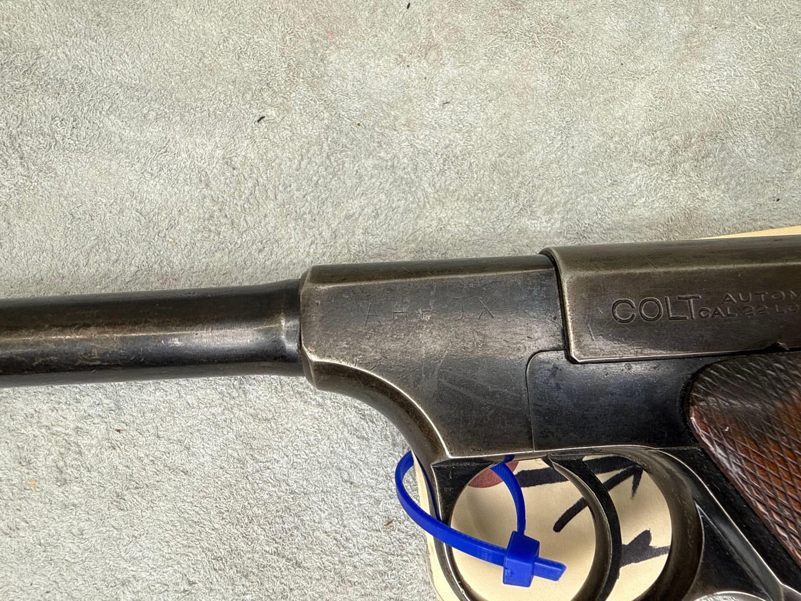 Colt Target Pistol Pre Woodsman 22 LR Semi Auto Pistol (1 of 5)