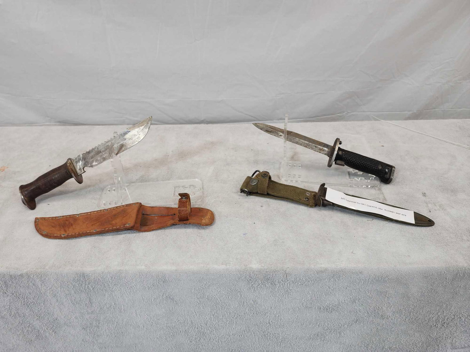 M1 Garand Bayonet & Fixed Blade Knife (1 of 9)