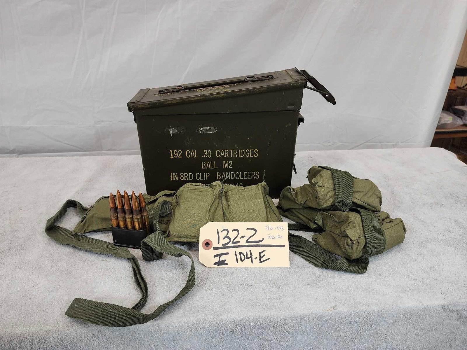 96 Rounds Of Military 30-06 Ammunition (1 of 3)