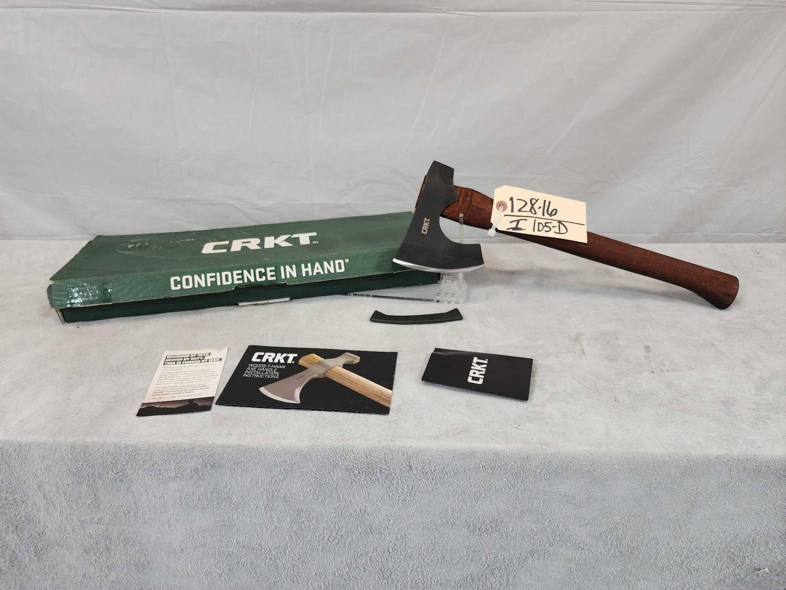 CRKT Brand Camp Axe: 128.16 Brand new with box