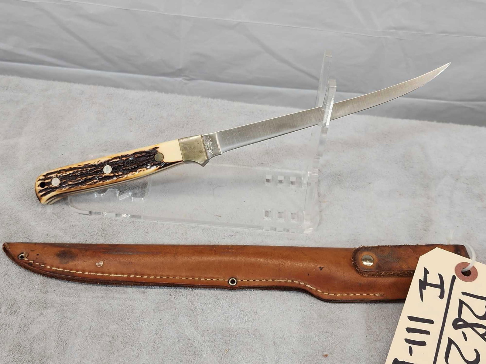 Schrade Uncle Henry #167 Fillet Knife: 128.21 Like new condition 7" blade