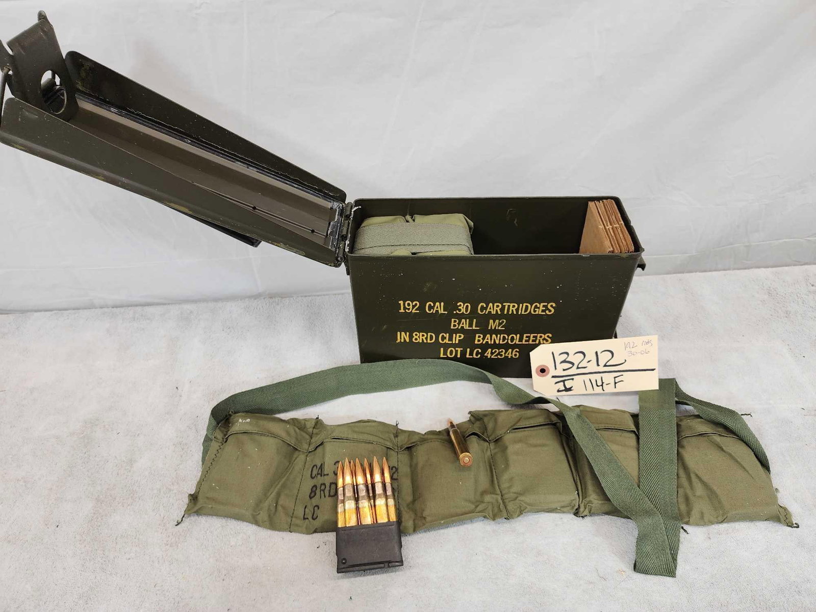 192 Rounds Of Military 30-06 Ammunition (1 of 3)
