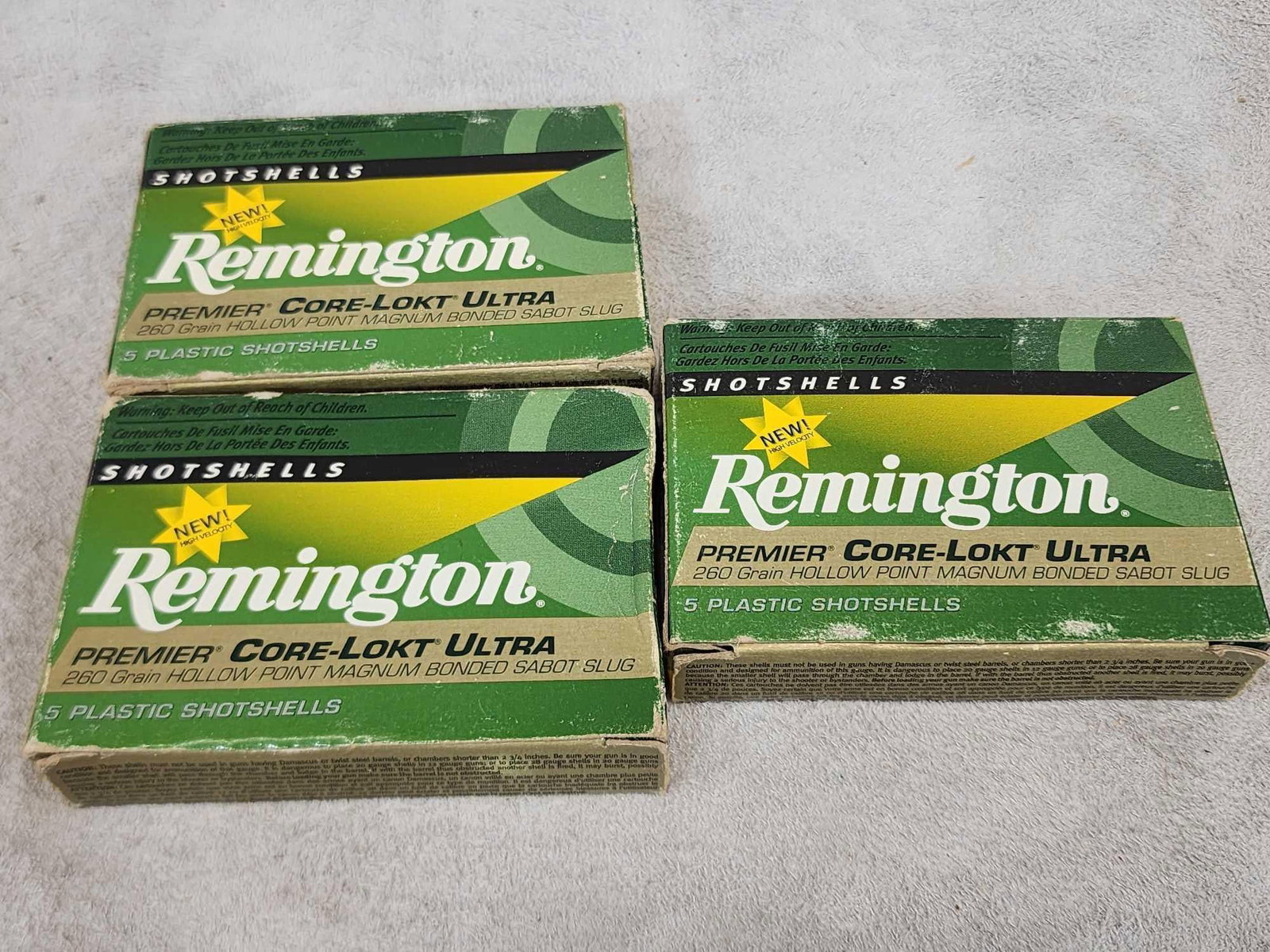 15 Rounds Of 20ga Sabot Slugs Ammunition (1 of 2)