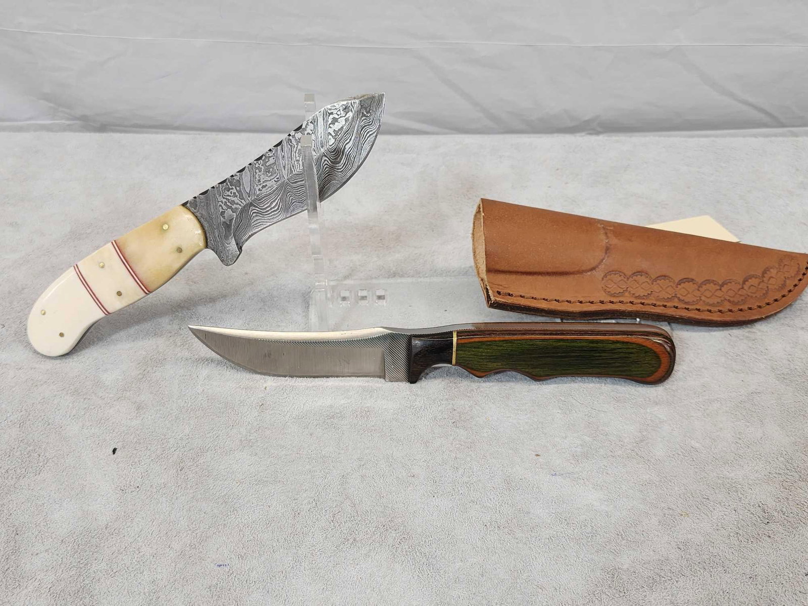 2 Custom Fixed Blade Knives (1 of 12)