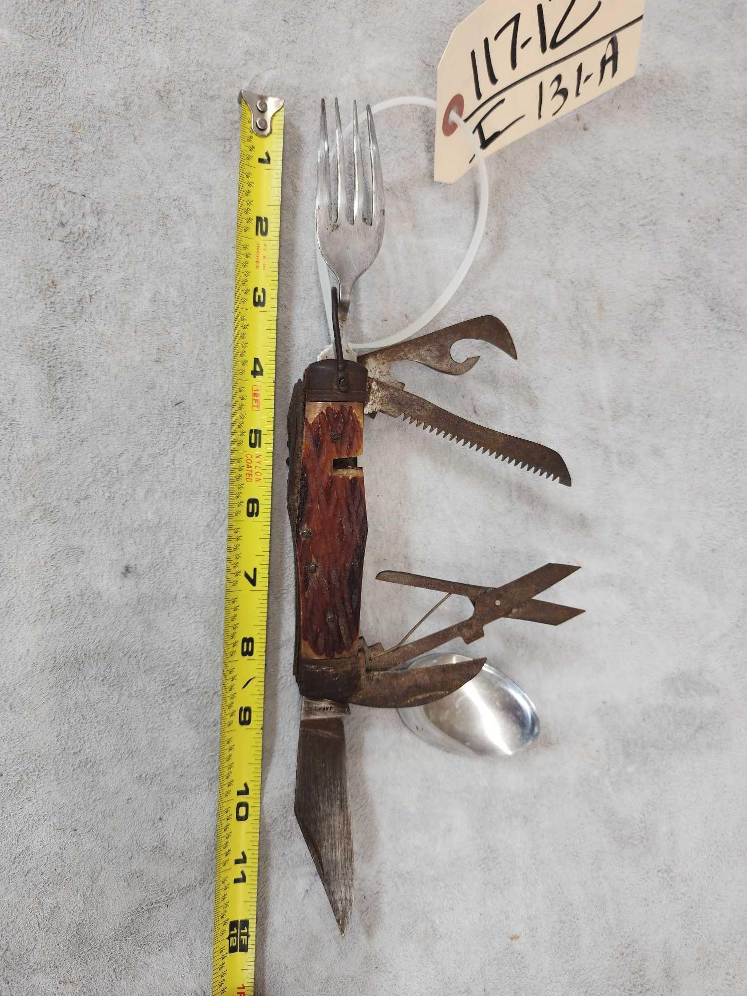 Vintage Multi Tool Pocket Knife (1 of 3)