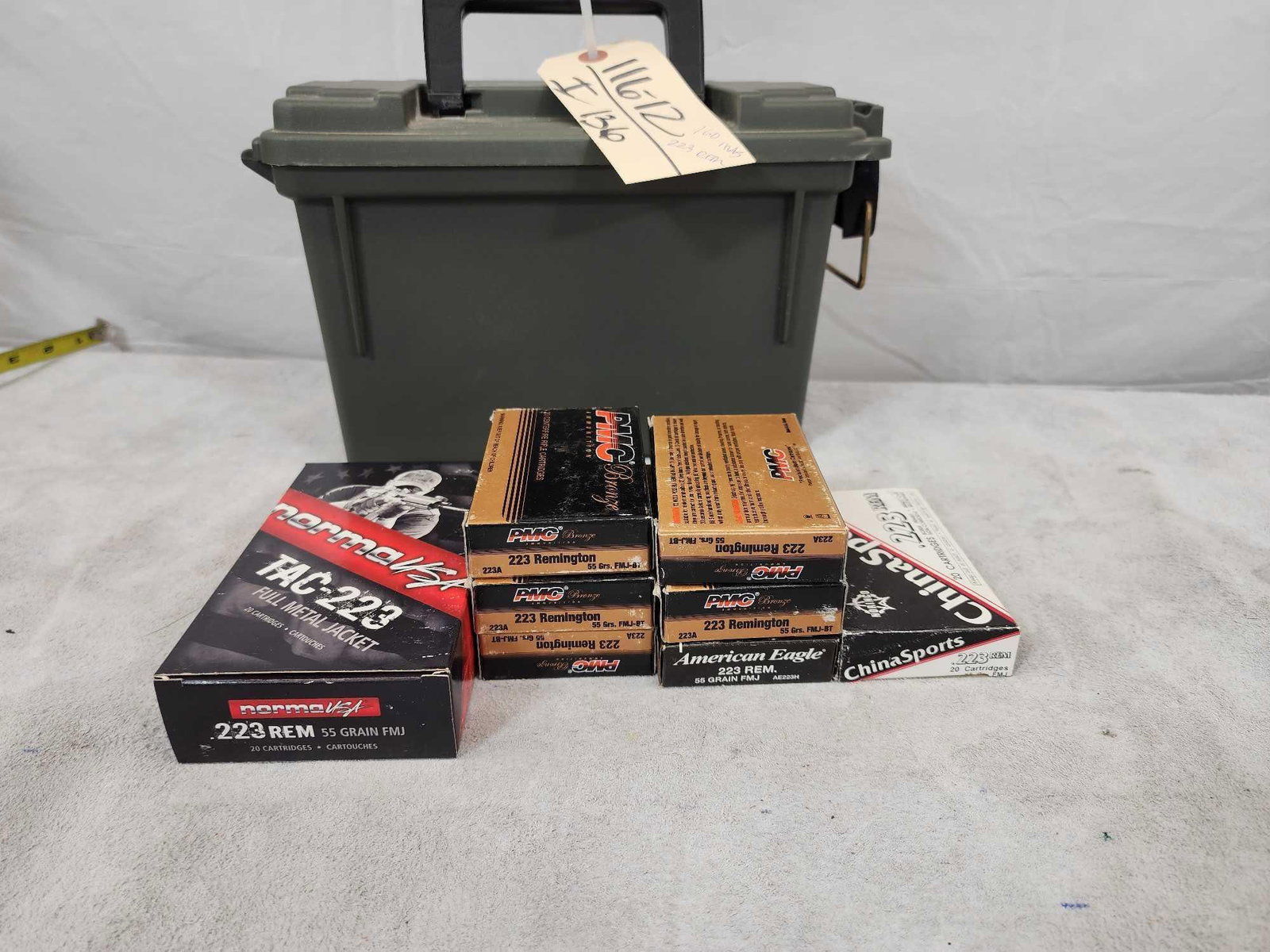 160 Rounds Of .223 Ammunition (1 of 4)