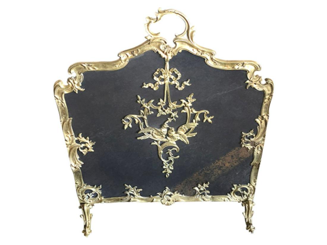 Vintage Rococo Style Fireplace Screen (1 of 4)