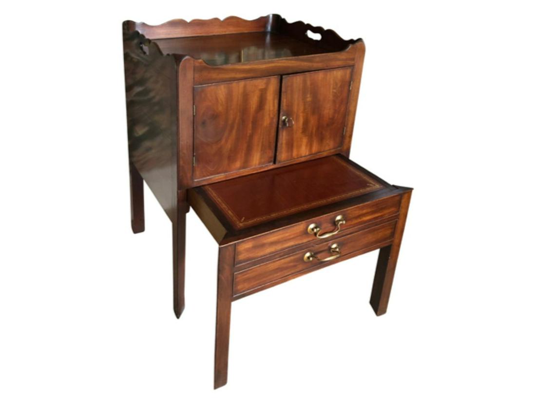 Vintage Mahogany Gentleman's Washstand, Side Table (1 of 10)