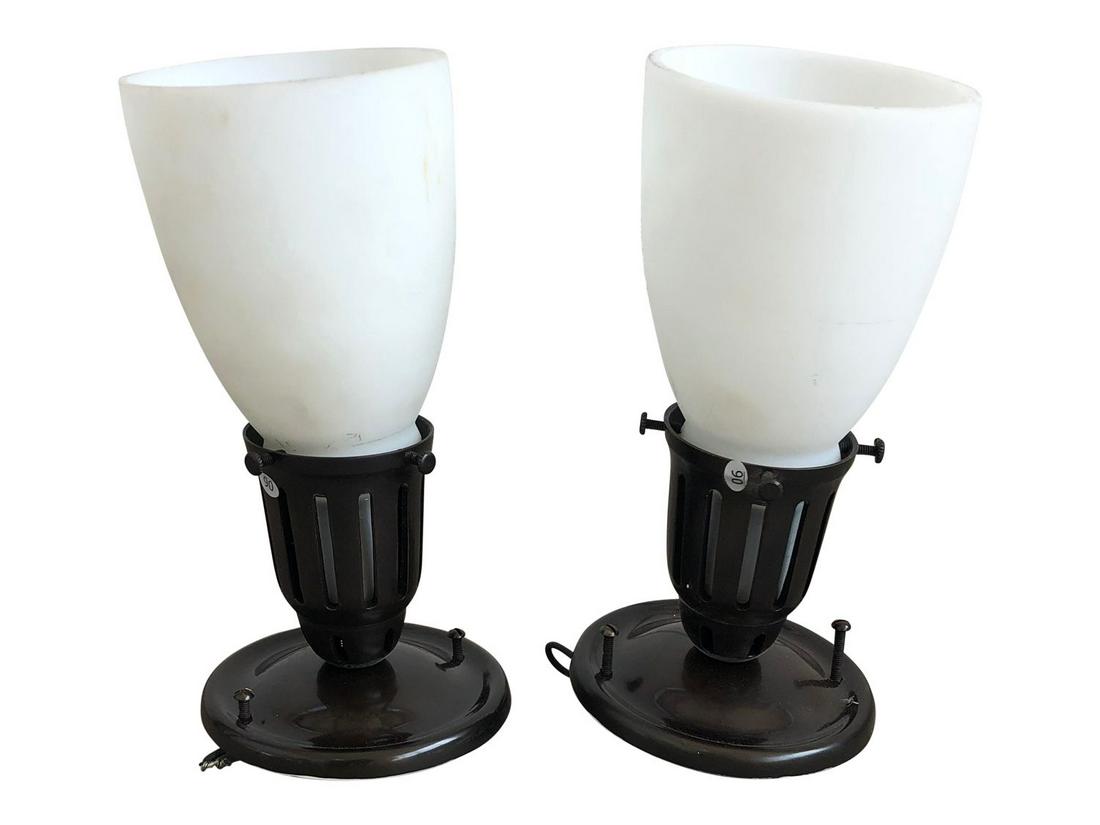 Urban Archaeology Petite Luminaire Flushmounts, Pair: Urban Archaeology Petite Luminaire Flushmounts, Pair