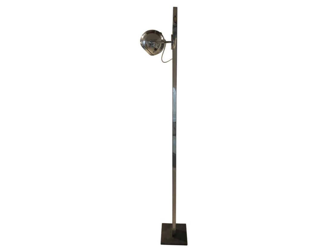 Mid Century Chrome Orb Floor Lamp (1 of 7)
