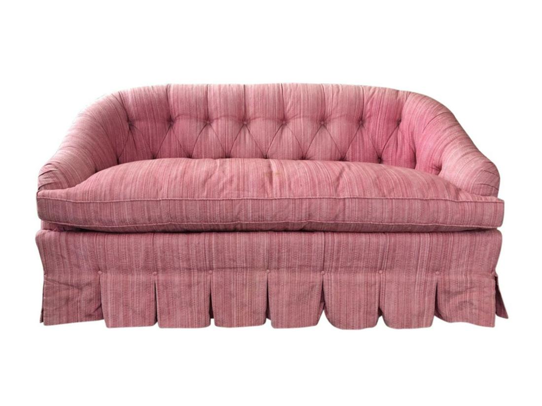 Edward Ferrell Tufted Back Single Cushion Loveseat (1 of 4)