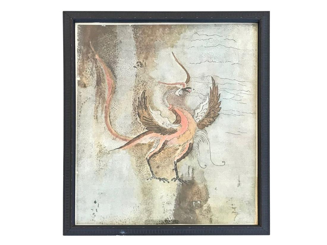 Phoenix Bird Depiction, Framed (1 of 4)