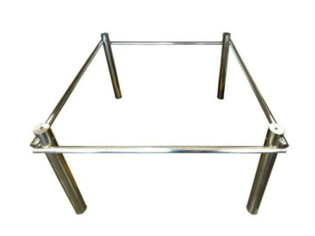 Vintage Tubular Chrome Dining Table Base (1 of 4)