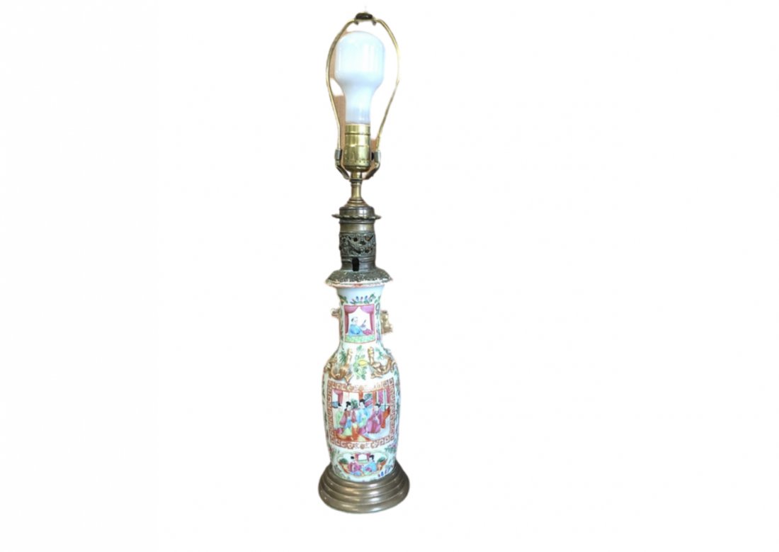 Vintage Chinoiserie Lamp #2 (1 of 1)
