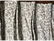 Soft Grey Linen Print Panels - 4