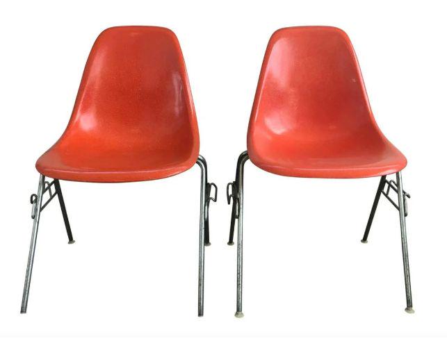 Herman Miller Eames Shell Side Chairs (1 of 11)