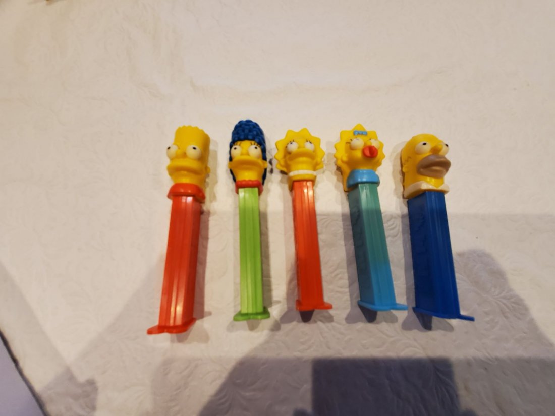 The Simpsons pez dispenser collection (1 of 1)