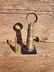Pair miniature brass modern statues - 2