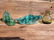 Pair miniature brass modern statues - 4