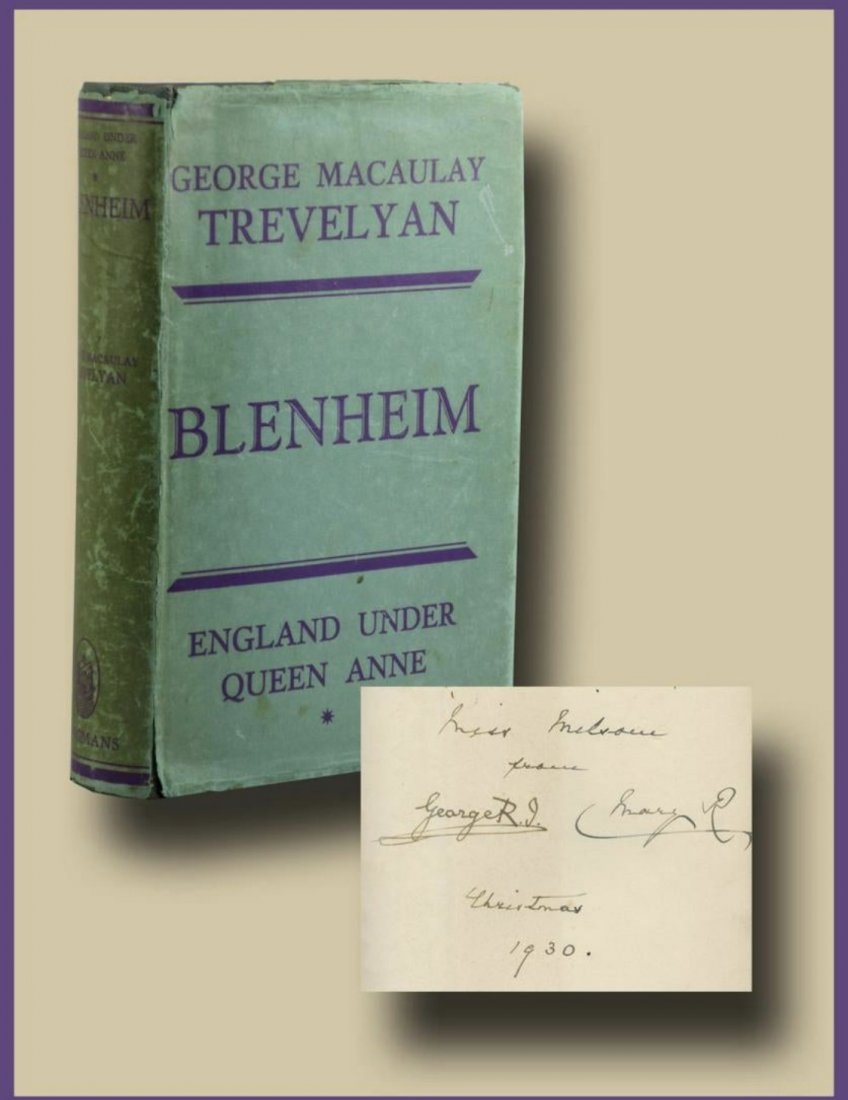 George V of England King King George V & Mary Inscribed (1 of 3)