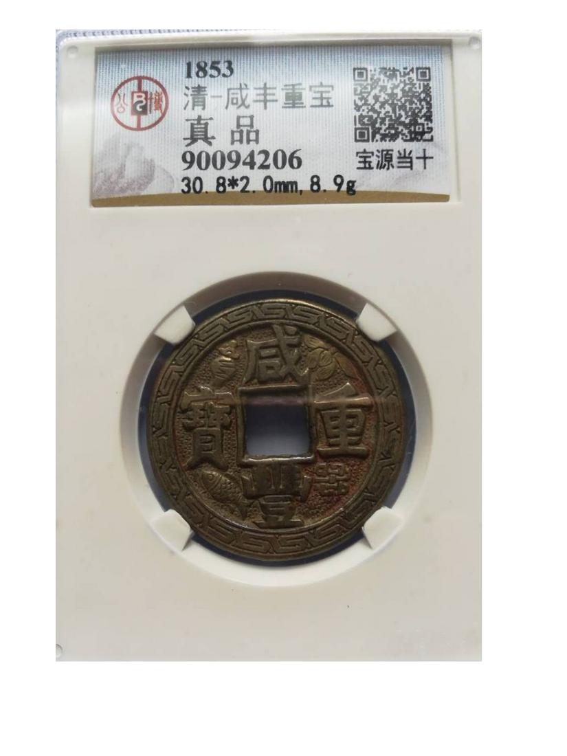 A QING DYNASTY COIN (1 of 1)