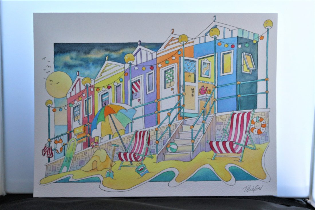Original Watercolour and Ink by Artist Neil Pitchford (1 of 7)