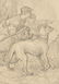 H.PANSEE(*1840), Hunter with a pack of hunting dogs, - 3