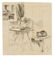 W.LINDENSCHMIT(*1829), Reading monk with cat, 19th