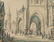 W.HERMANN(*1807), Busy scene in front of a cathedral,