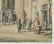 W.HERMANN(*1807), Busy scene in front of a cathedral, - 3