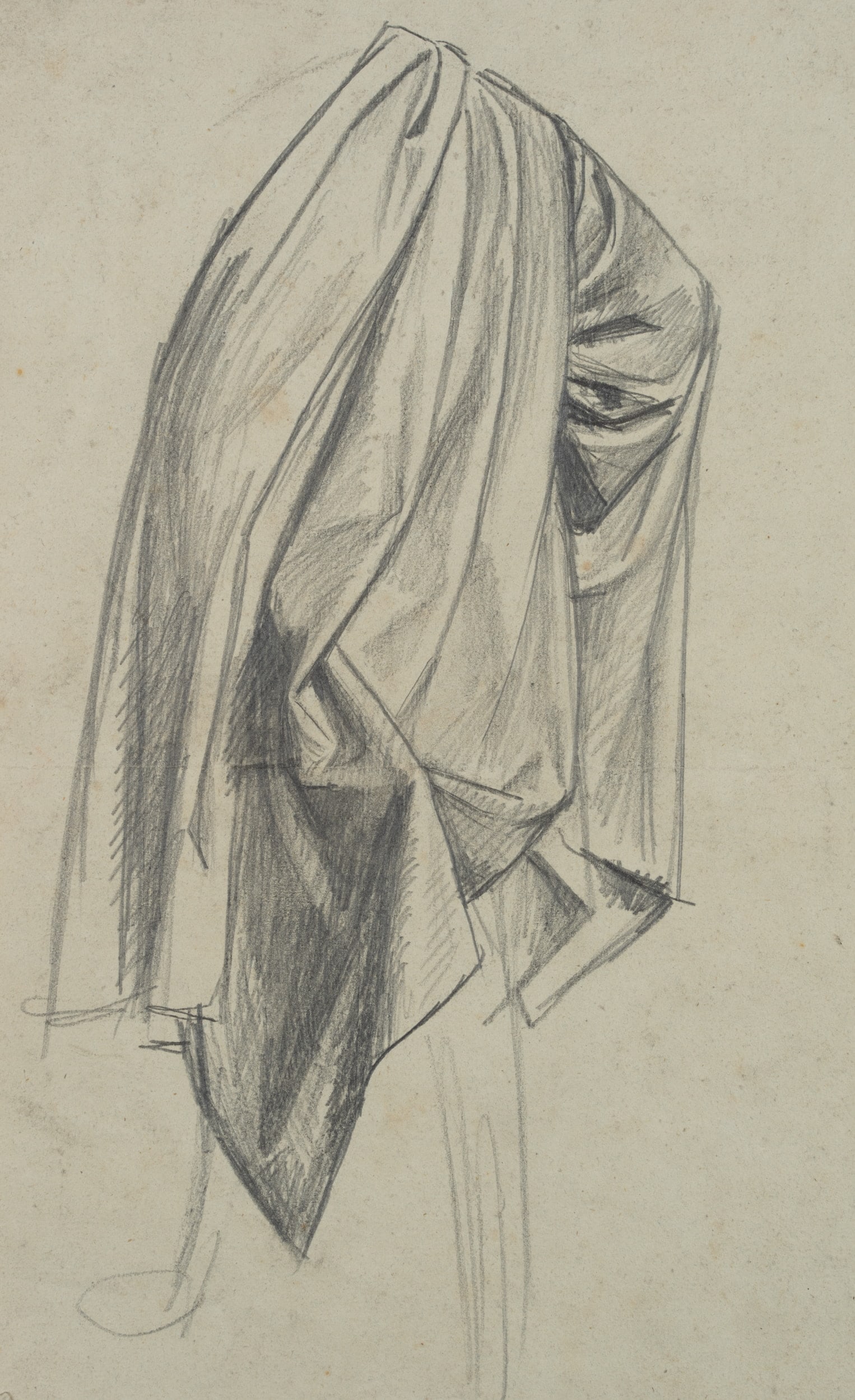 E. GEBHARDT (1838-1925), Costume study, around 1884, Pencil (1 of 5)
