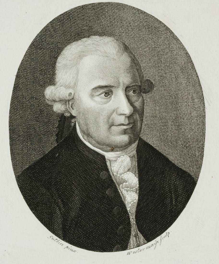 K. WESTERMAYR (*1765), Wilhelm Heinrich Sebastian Bucholz, Copper engraving (1 of 7)