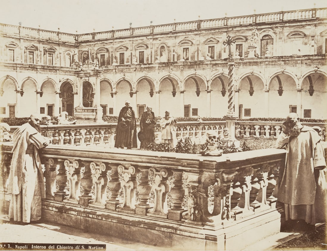 FRATELLI ALINARI (19th) Circle, Certosa di San Martino Monastery, around 1880, albumen paper print (1 of 4)