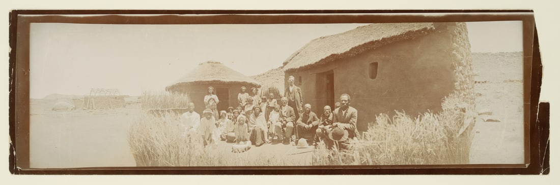 Unknown (20th), Bloemfontein, South Africa, around 1903, albumen paper print (1 of 5)