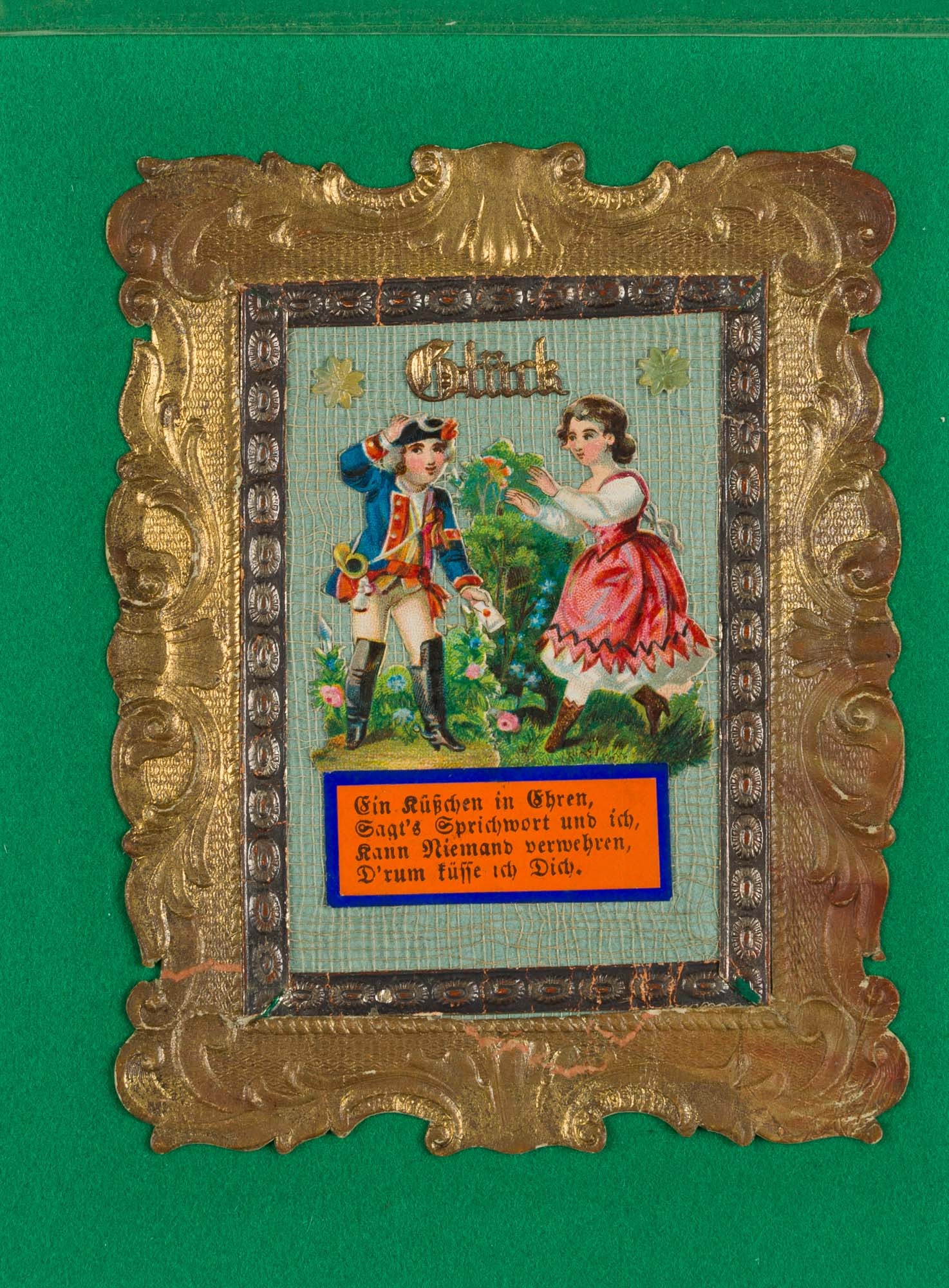 Unknown (19th), Congratulatory and love cards, Congratulations billet (1 of 4)