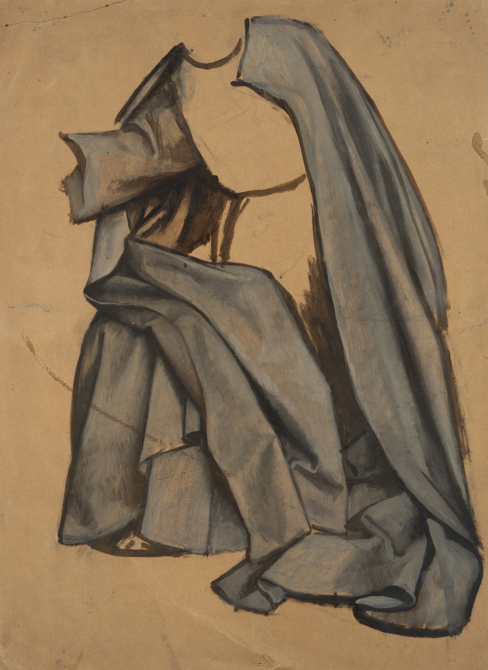 E. GEBHARDT (1838-1925), Costume study, around 1884, Oil (1 of 4)