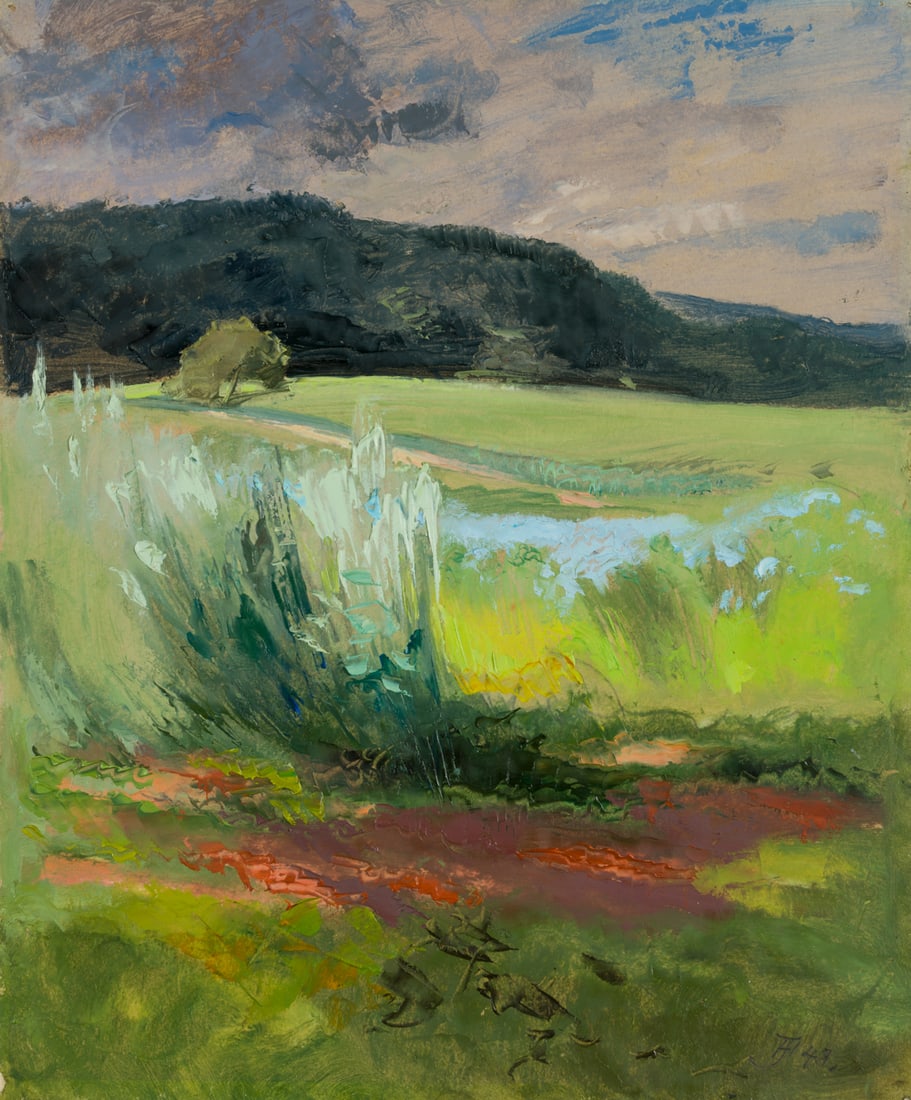 H. JOHN (1888-1973), The Taunus Landscape, 1943, Oil (1 of 5)