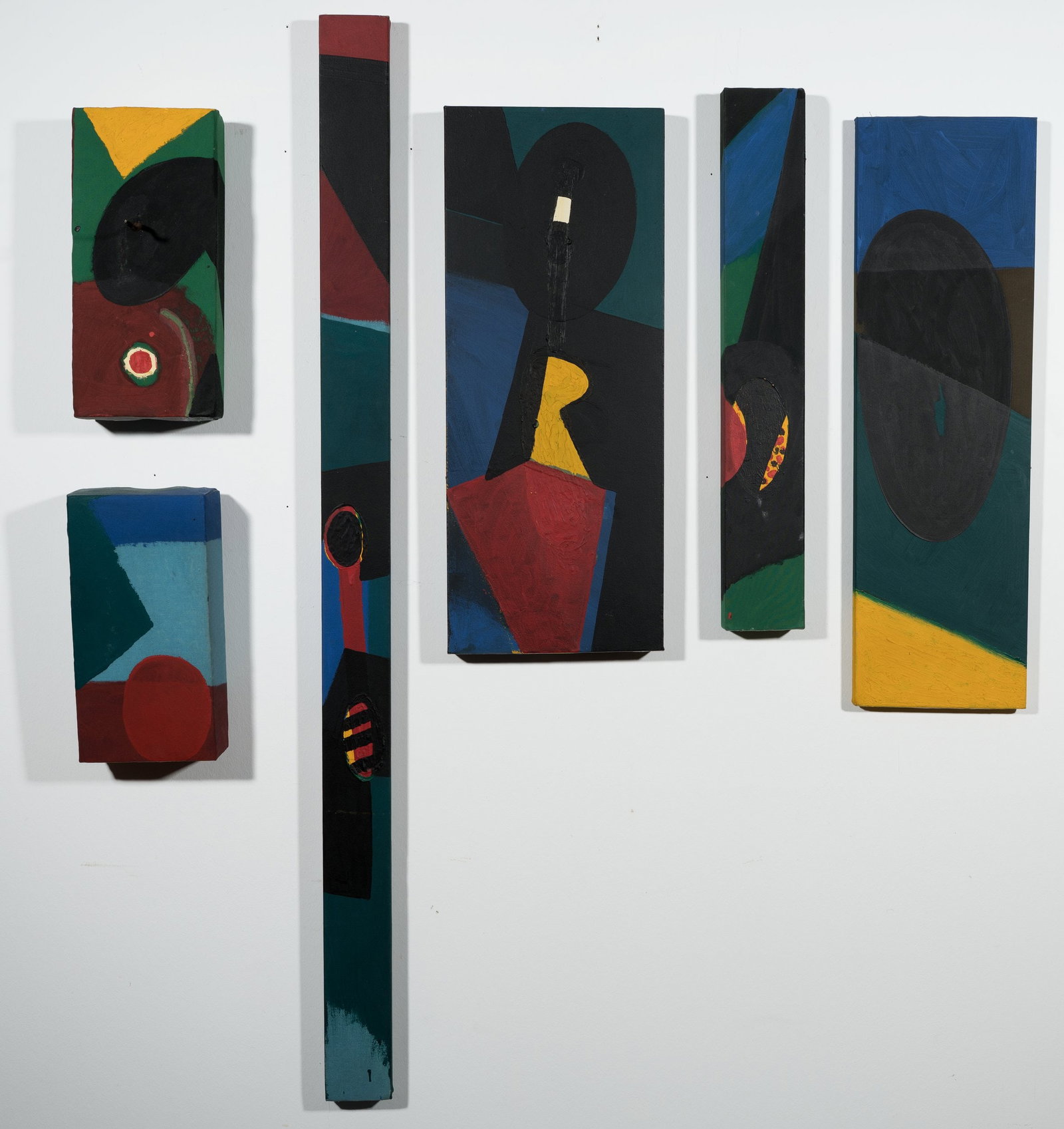 J. WEGNER (1941-1998), For Meret Oppenheim, 1985, Oil (1 of 8)