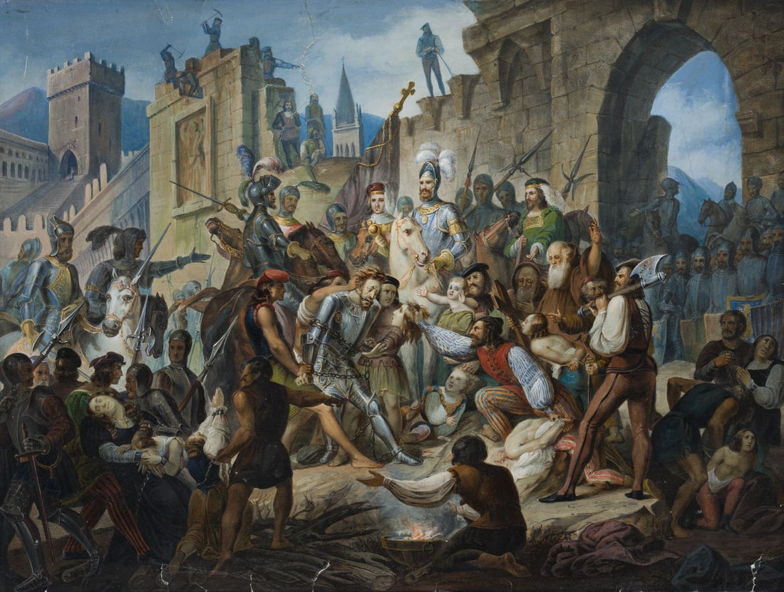 After RAHL (*1812), The Conquest of Ghent, Lithography (1 of 4)