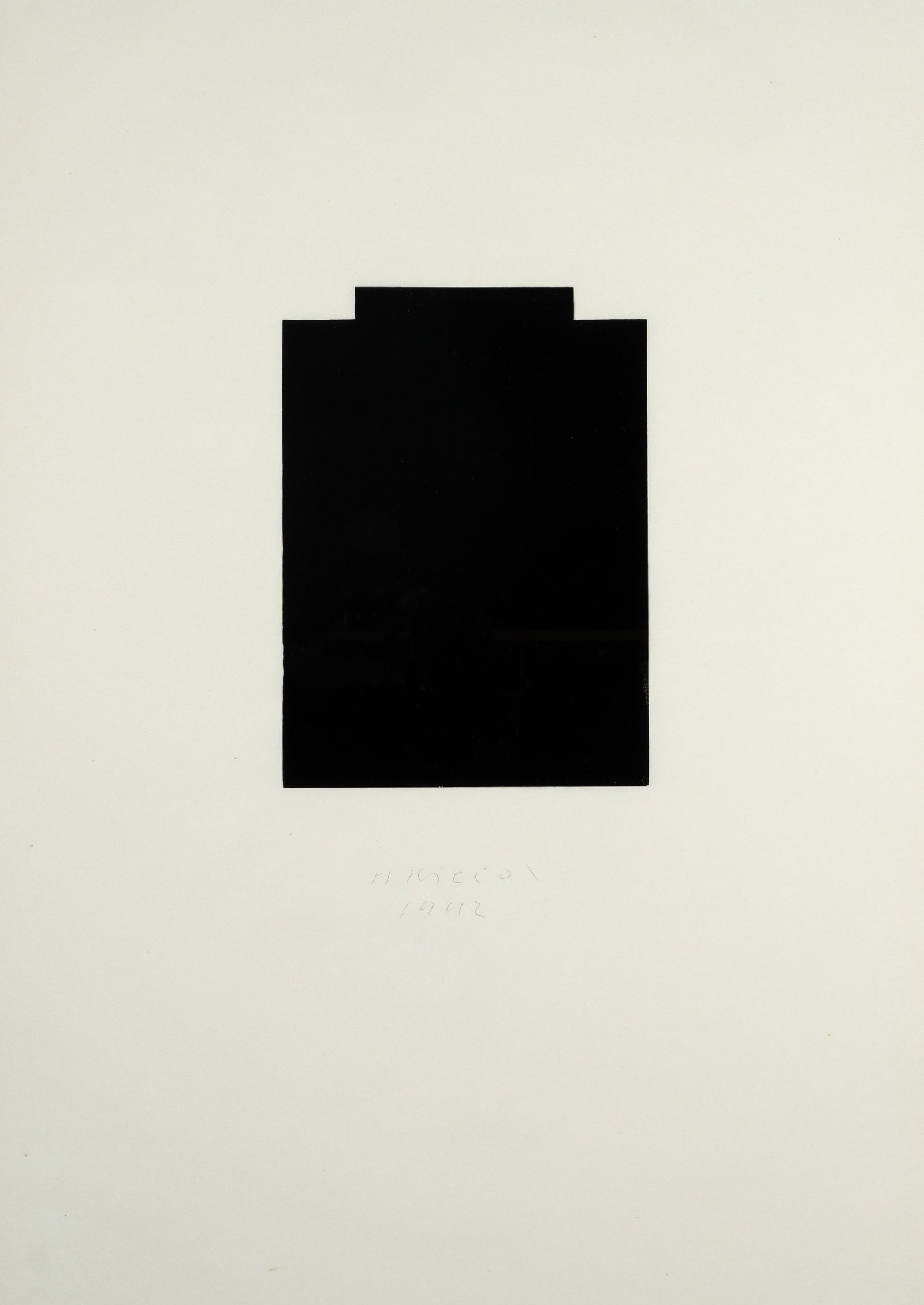 H. KIECOL (*1950), Hamburg, 1992, Woodcut (1 of 4)