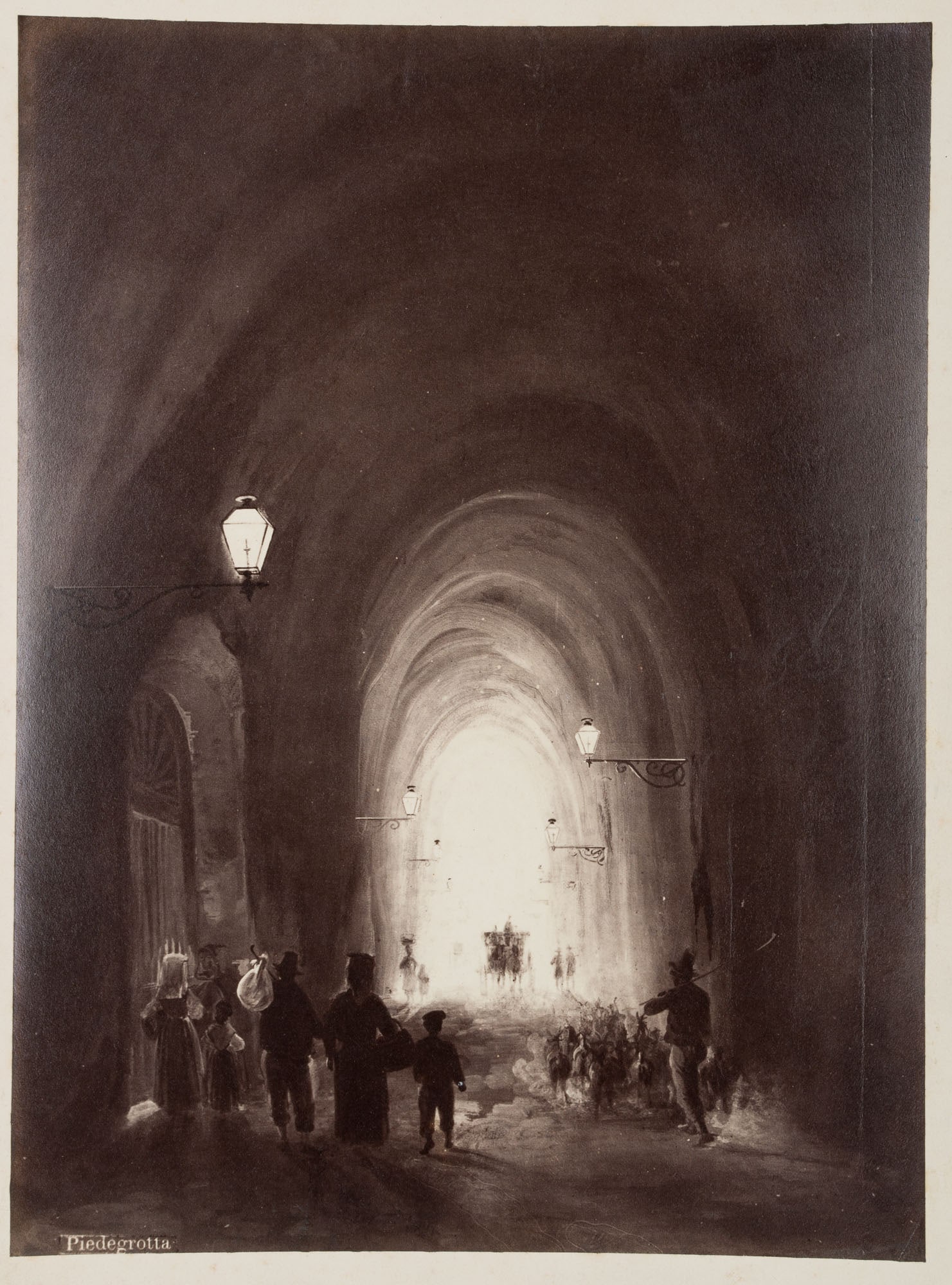 Unknown (19th), Paintings from the Piedegrotta, Naples, around 1880, albumen paper print (1 of 4)