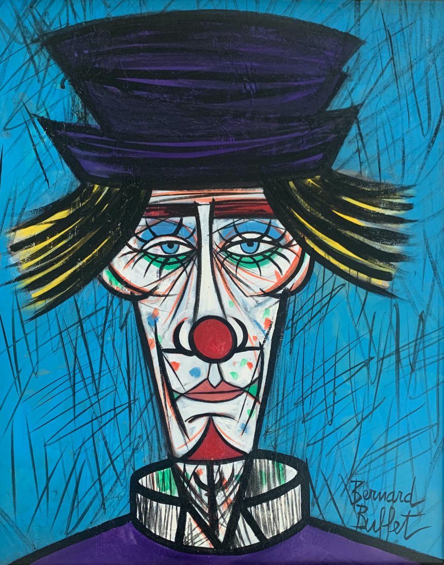 Bernard Buffet (Oil on Canvas) In the Style of (1 of 1)