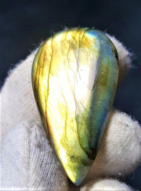 Fire Labradorite Cabochon Gemstone 53.5 Carats (1 of 4)