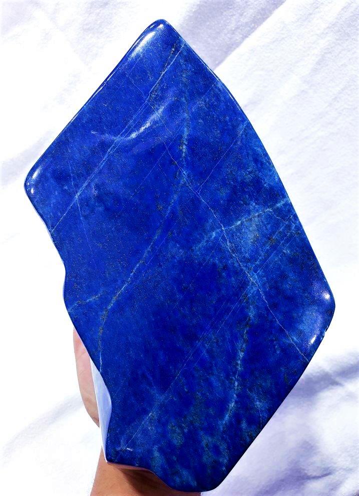 Royal Blue Lapis Lazuli Polished Tumble 2.455 Gram (1 of 3)