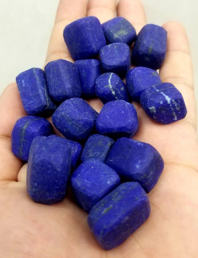 200 Grams Natural Lapis Lazuli Healing Tumbles (1 of 3)
