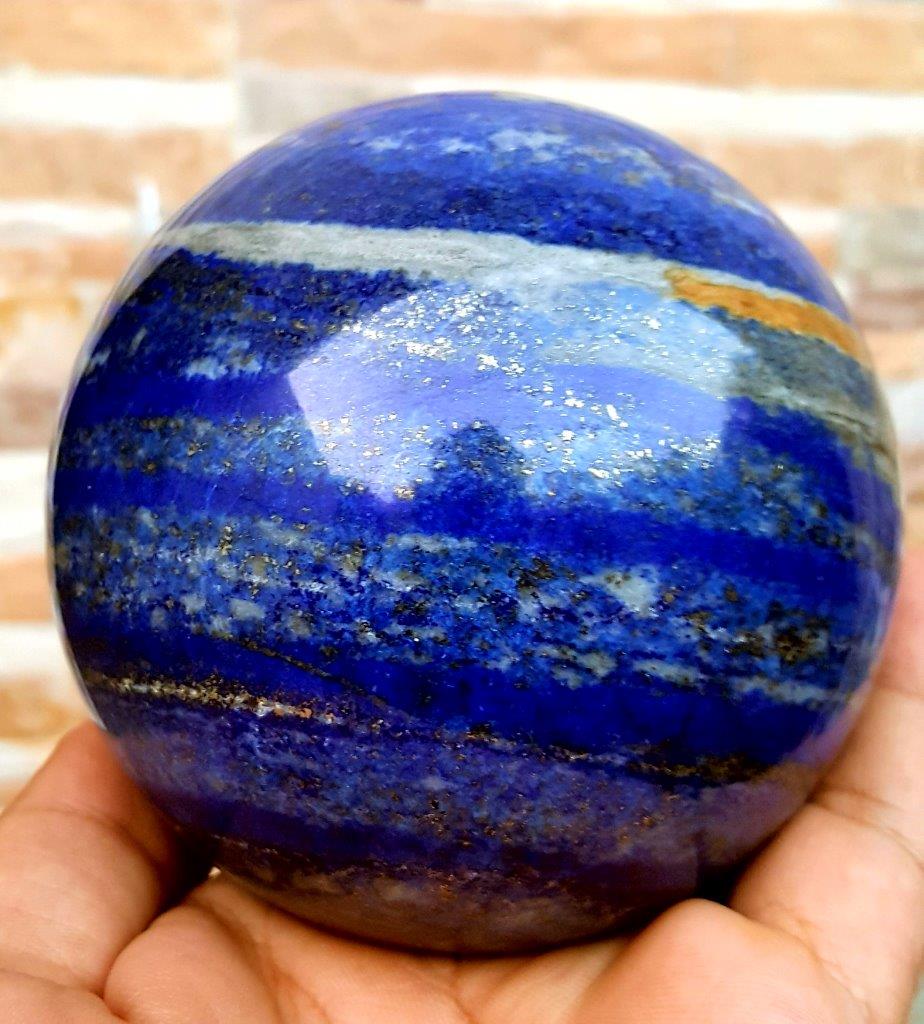 980 Grams Natural Lapis Lazuli Healing Tumble (1 of 7)