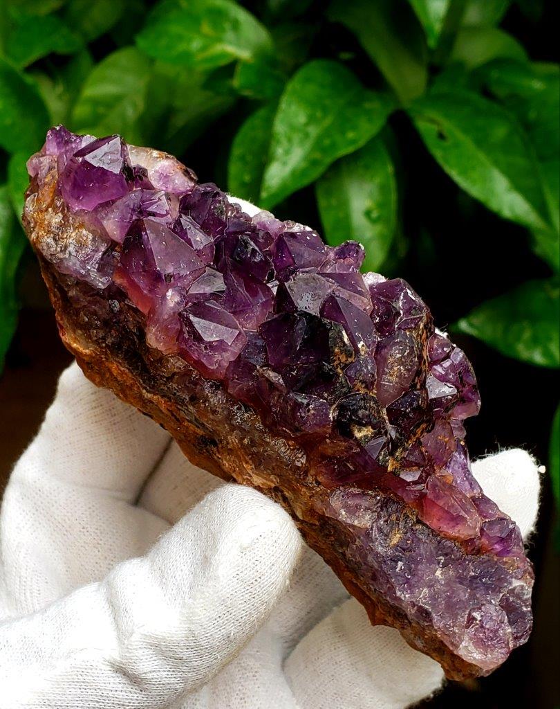 Amethyst Crystals Cluster Specimen - 146.9 Grams (1 of 2)