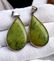 Paired Sterling Silver Handmade Trimlite Pendants - 2