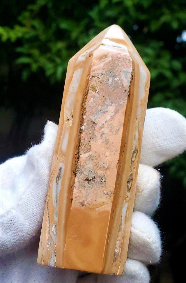 Natural Choclate Jasper Pyramid - 187 Grams (1 of 6)