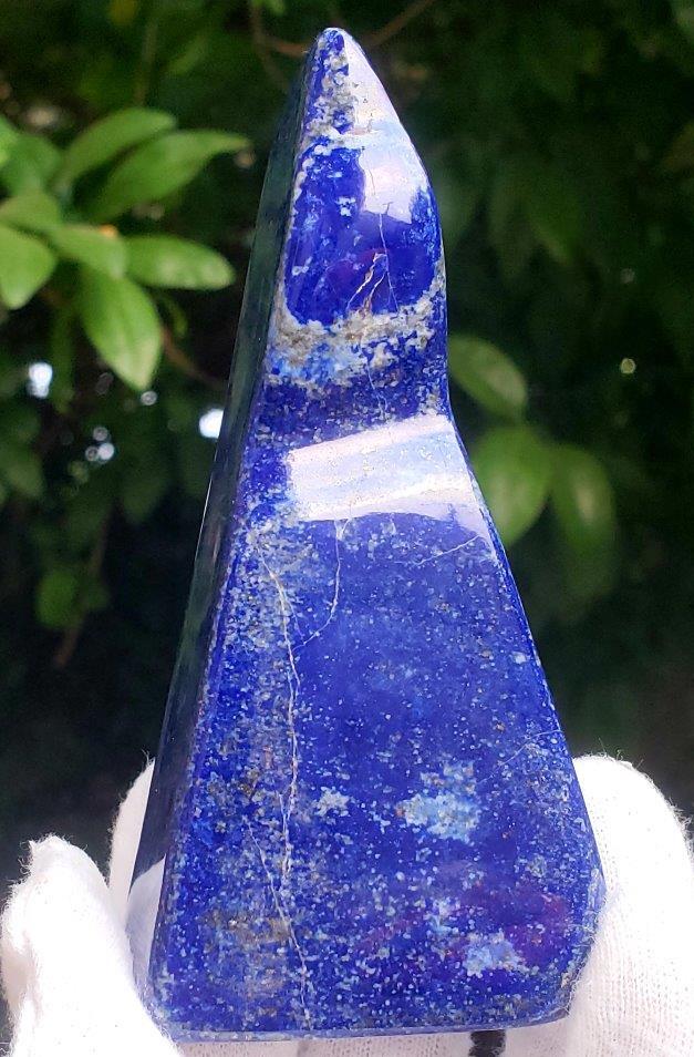 Egyptian Style lapis lazuli Standing Tumble - 171.9: Egyptian Style lapis lazuli Standing Tumble Lapis lazuli Stone - 171.9 Grams 112X49X25 mm : Flat-rate of $23.00 to anywhere. shipping rates are determined by Parcel weight and destination. 5$ will be 